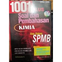 1001 plus soal dan pembahasan bahasa Kimia: siap sukses SPMB