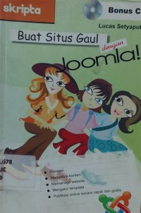 Image of Buat situs gaul: dengan Joomla!