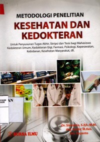 Image of Metodolgi penelitian, Kesehatan dan Kedokteran