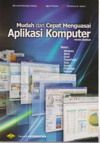 Image of Mudah dan cepat aplikasi komputer